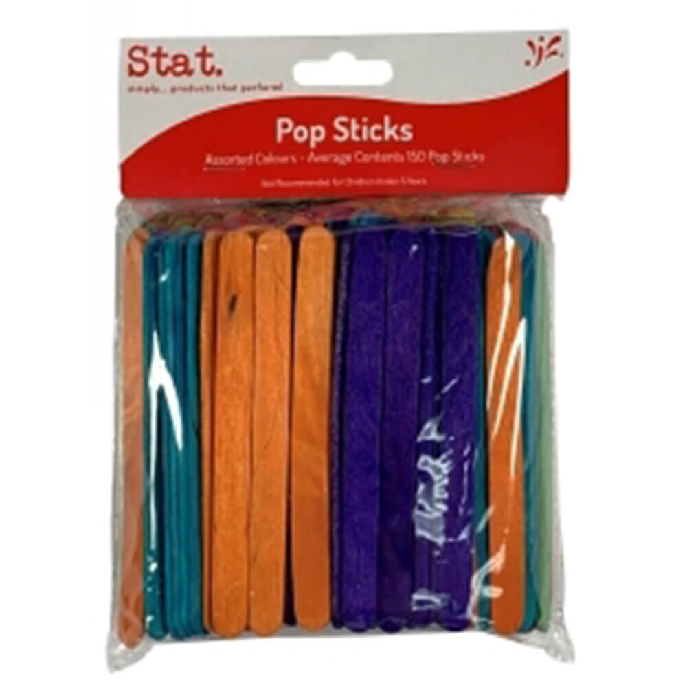 Stat houten ambachtelijke sticks (150 pk)