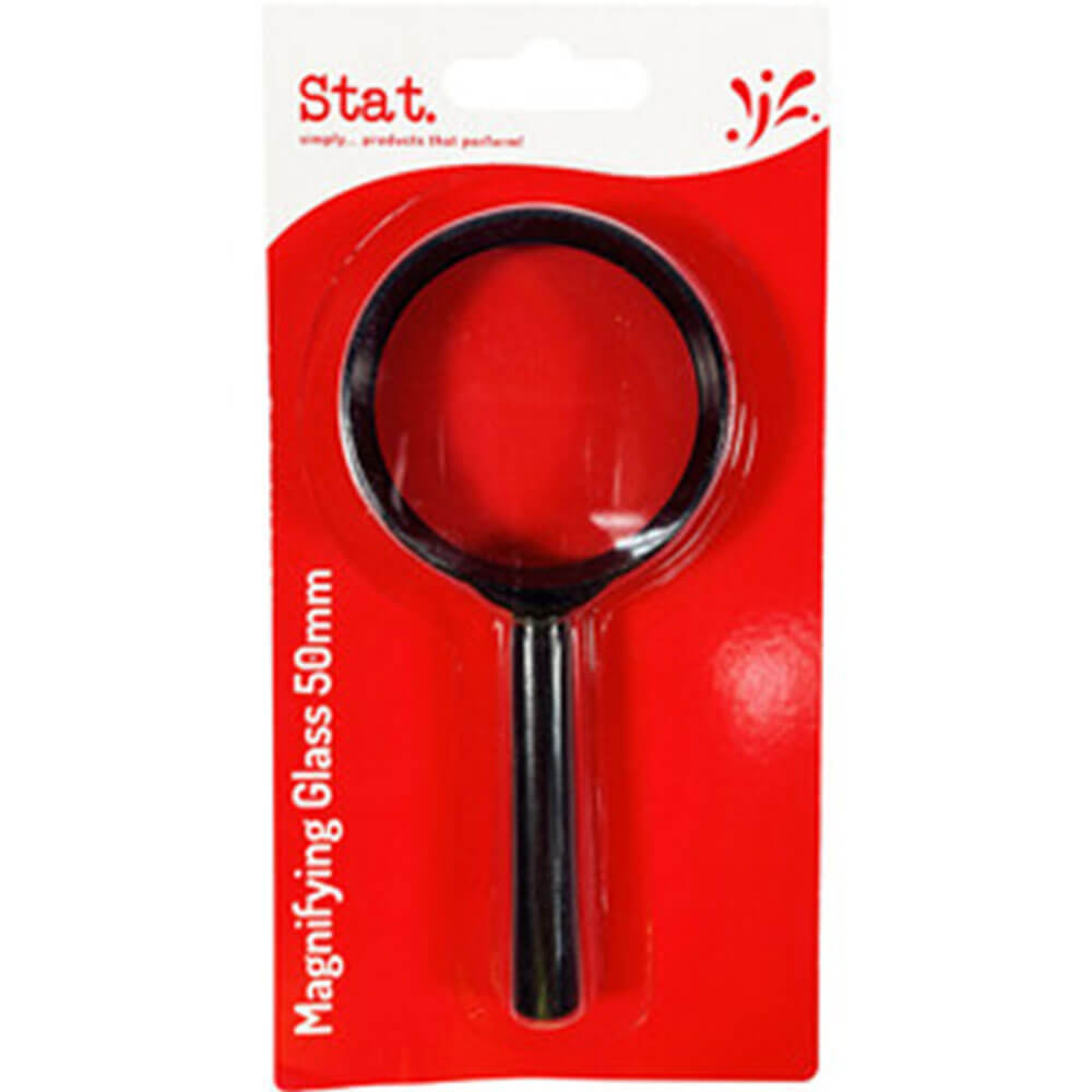 Loupe de statistiques (noir)