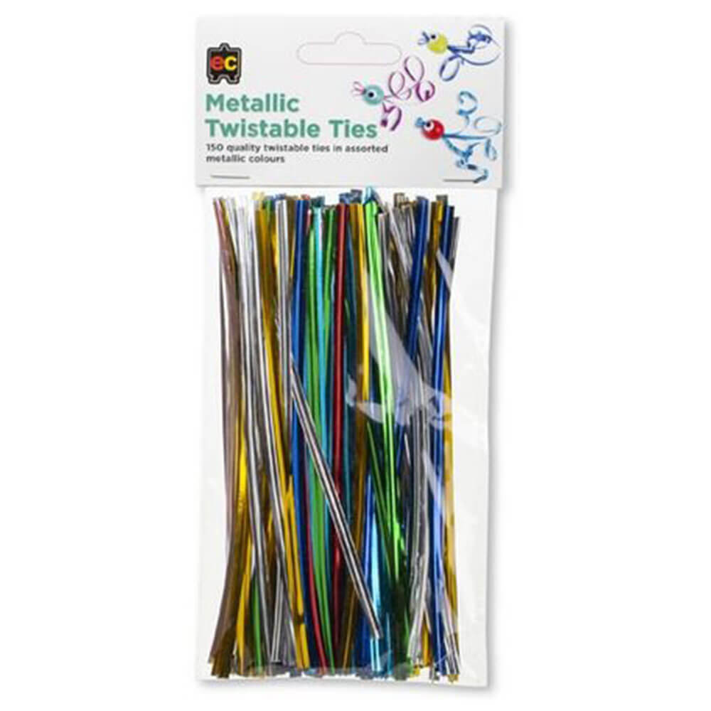 EC Twistable Bindungen 150pk (Metallic Colors)