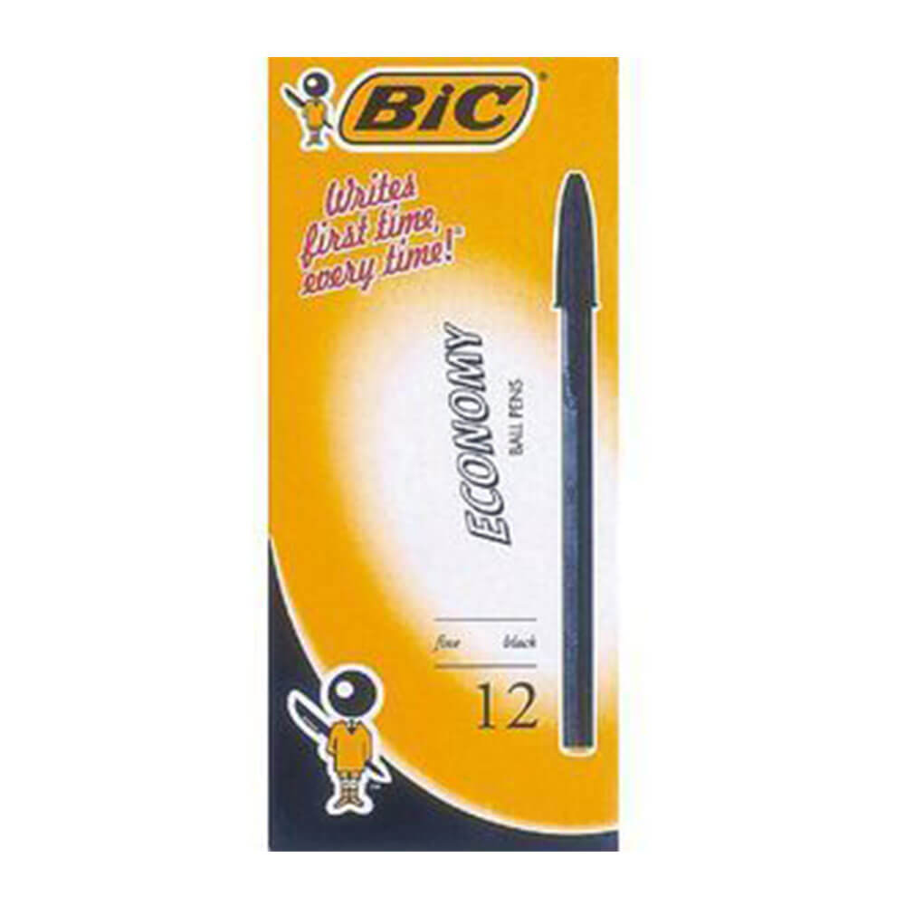 Bic Economy Medium Ballpoint Pen (12/Box)