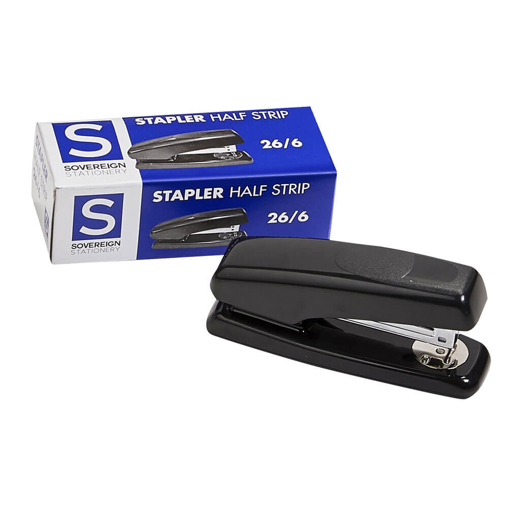 Stat Stapler Black (nr. 26/6)