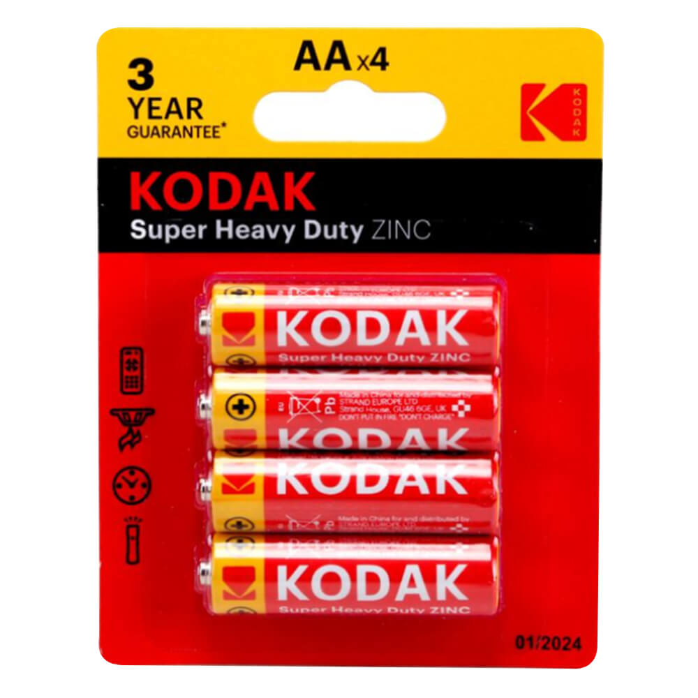 Kodak Super Heavy-Duty Bateries (AA)