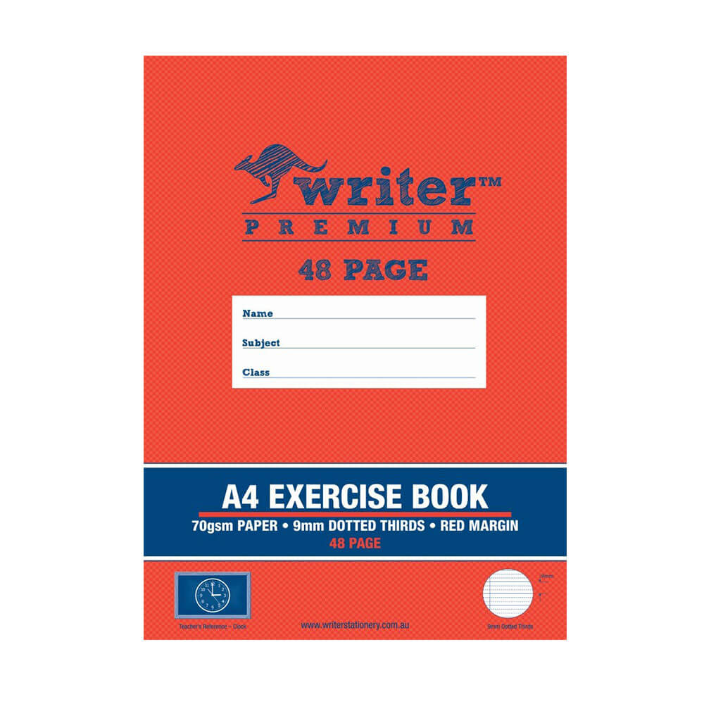 Forfatter Premium treningsbok 48 prikkede sider (A4)