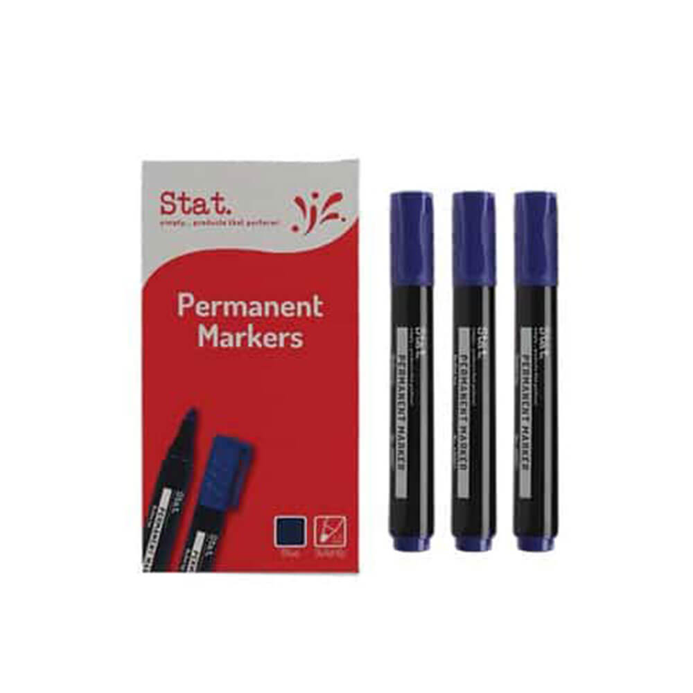 Estadística de 2.0 mm Nib de bala Marcador permanente 12 PCS