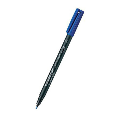 Staedtler Lumocolor 0.6mm Fine Permanent Pen 10pcs