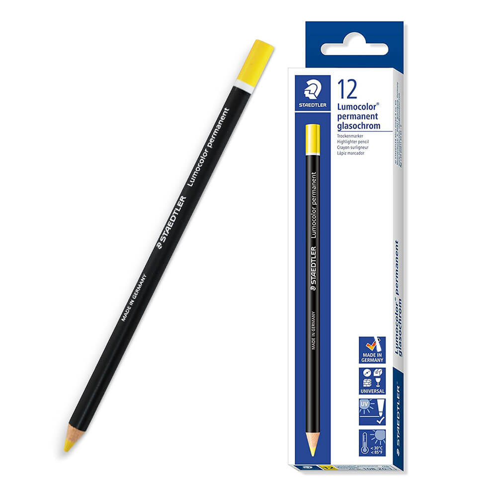 Crayon Glasochrom Staedtler (boîte de 12)