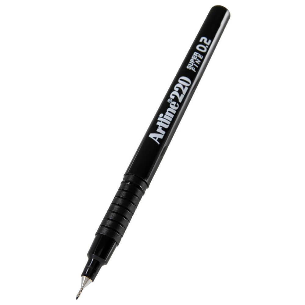 Artline Fineliner Superfine Pen 0.2 mm (caja de 12)