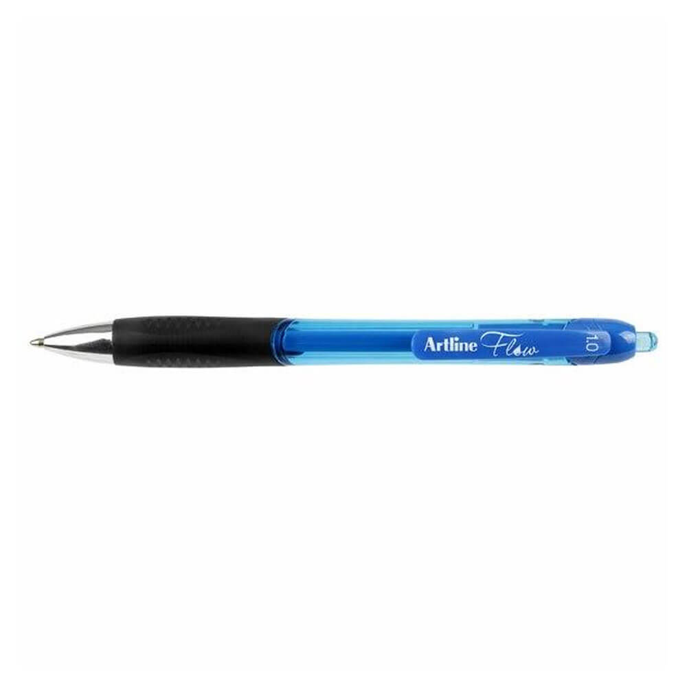 Artline Flow Pen retráctil 1.0 mm (caja de 12)