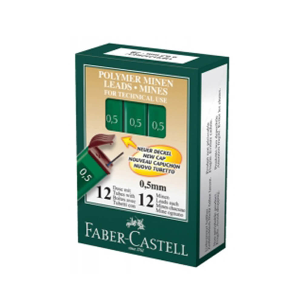 Faber-Castell 2B Leads (caja de 12)