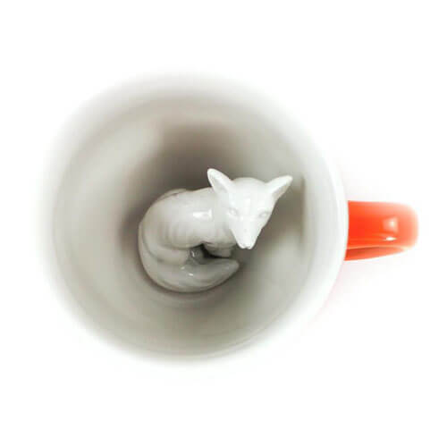 Creature Cups Fox Ceramic Mug