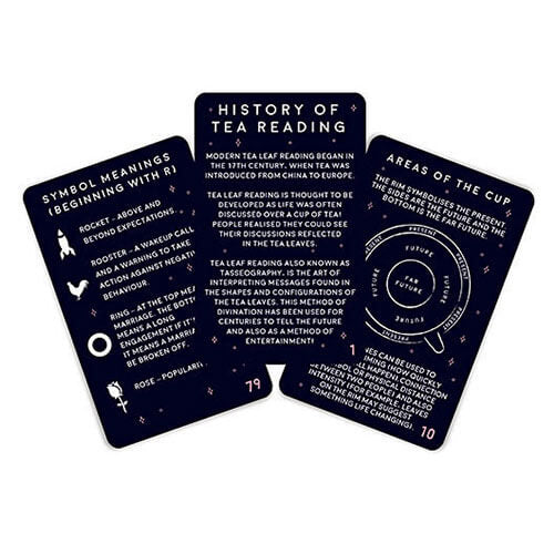 Gift Republic Tea Leaf Reading Card Game